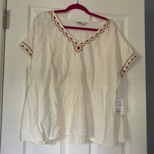 NWT linen  tunic